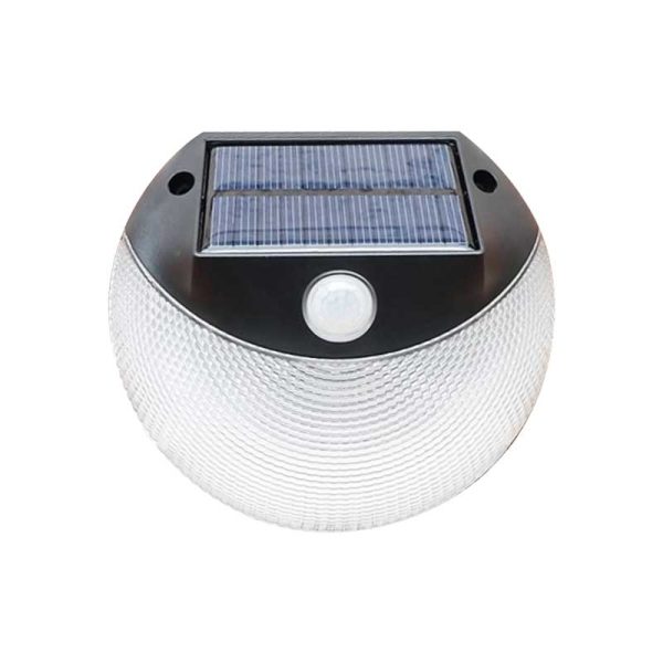 Apliqué solar con sensor redondo 200 lm