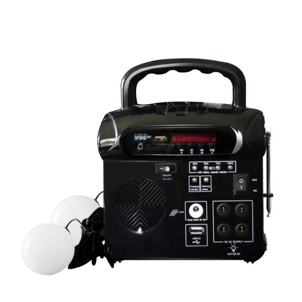 Kit de emergencia solar con radio y Bluetooth - Imagen 3