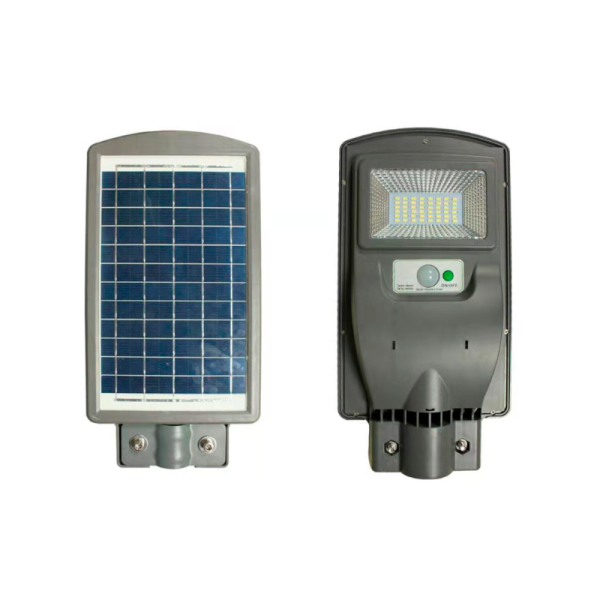 Luz calle con panel solar con sensor movimiento 20W