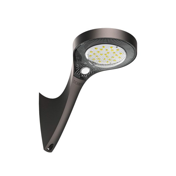 APLIQUÉ SOLAR 1.000 LM CON SENSOR DE MOVIMIENTO PKSIP1000