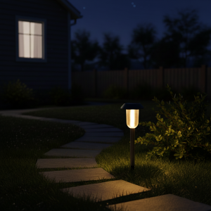 Alternative view of Estaca solar negra 15LM